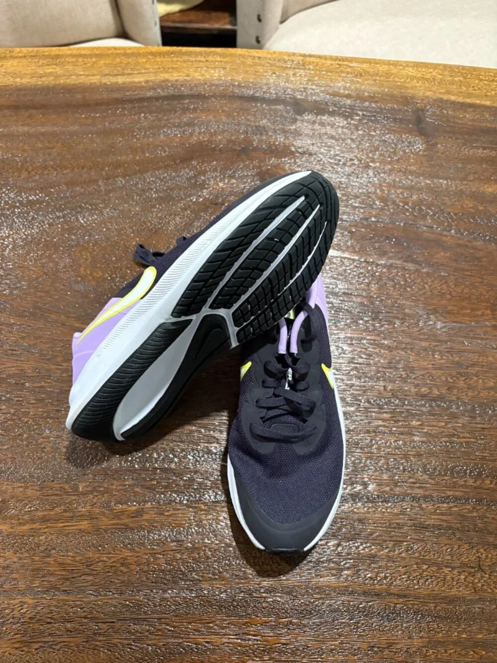 Nike Soft Purple  Star Runner Shoes Youth Girls sz 7Y 7 NEW